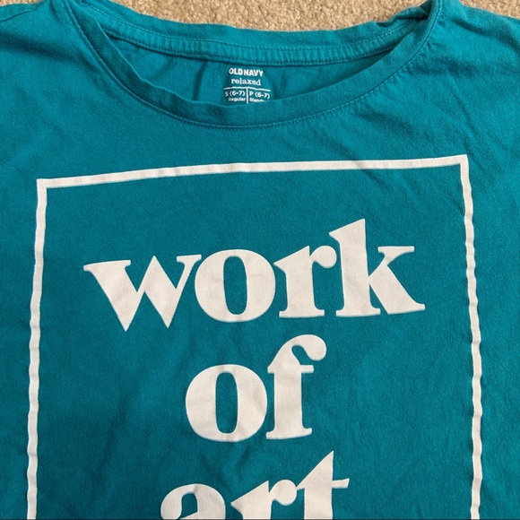 Old Navy Long Sleeve Tee Size 6/7 - Picture 3 of 5